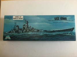 Box only - AURORA USS IOWA model kit 705-260 - $1.45