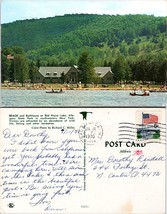 New York Salamanca Red House Lake Allegany Posted to OH in 1970 VTG Postcard - £7.49 GBP