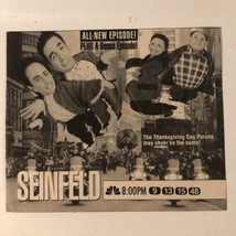 Seinfeld Tv Series Print Ad Vintage Jerry Seinfeld Julia Louis Dreyfus TPA2 - £4.73 GBP