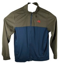 The North Face Track Jacket Mens Large Green Navy Blue Full Zip - $47.72 CAD
