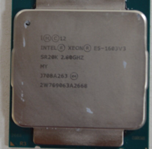 (Lot of 2)Intel Xeon E5-1603 v3 5 GT/s SR20K 2.8 GHz LGA 2011-3 CPU Processor - $13.06