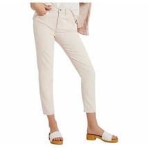 Pilcro Anthropologie light pink ultra high rise slim straight jeans 25 MSRP 138 - £31.31 GBP