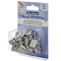 Beadalon Bead Stopper 16/Pkg Large - £8.29 GBP