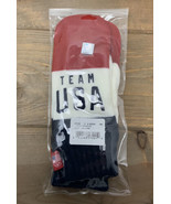 Team USA Mittens New In Package Red White Blue Olympic Licensed One Size - £13.90 GBP