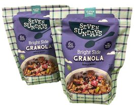 2 Packs Seven Sundays Bright Side Granola Triple Berry 20 Ounce - $900.78 MXN