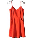 Womens Market &amp; Spruce Crissie Red Scallop Detail Dress, Small - $16.48 CAD