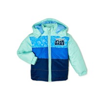 Star Wars Baby Yoda Puffer Jacket for Toddlers Size 2T 3T or 4T Grogu The Child - £21.16 GBP