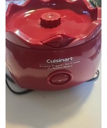 Cuisinart Ice-21 Ice Cream Maker Replacement Part - Red Base Motor Good ... - $9.99