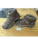 women’s KEEN Targhee ii Mid Waterproof Hiking Brown Leather Boots - Size 9 - £84.88 GBP