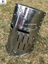 Medieval Epic Armor Helmet Knight Crusader Wearable Halloween Costume - £155.94 GBP
