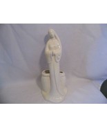 vintage MADONNA religious mother Figurine ceramic pottery flower VASE pl... - £10.38 GBP