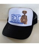 Vintage E. T. Movie Hat The Extra-Terrestrial Trucker Hat snapback Black... - $18.63