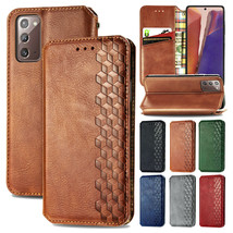 For Samsung Galaxy S21 Ultra/Note20 5G Leather Flip Card Wallet Stand Case Cover - £43.86 GBP