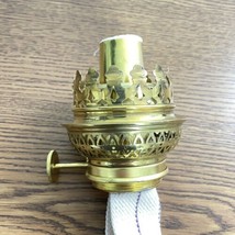 Vintage Kerosene oil lamp Gaudard Kosmos Style Burner 1.5” Thread Solid ... - £33.89 GBP
