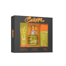 Curve Men&#39;s Cologne Gift Set, 3 Pieces Include 2.5 Fl Oz Cologne, 3.4 Fl Oz Afte - £35.16 GBP