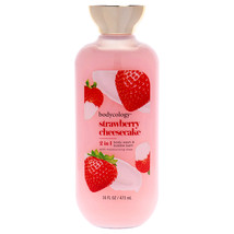 2 in 1 Body Wash and Bubble Bath - Strawberry Cheesecake by Bodycology f... - $12.12