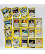 Lot of 30 Vintage Pokémon Trainer Cards Imposter Oak’s Revenge &amp; More - $570.94 MXN
