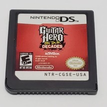 Guitar Hero: On Tour Decades (Nintendo DS, 2008) Authentic Tested Game Cart Only - £6.24 GBP