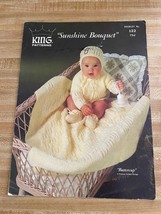 Sunshine Bouquet designs by Karen Nelson, Baby Afghan Crochet Patterns, ... - $186.75 MXN