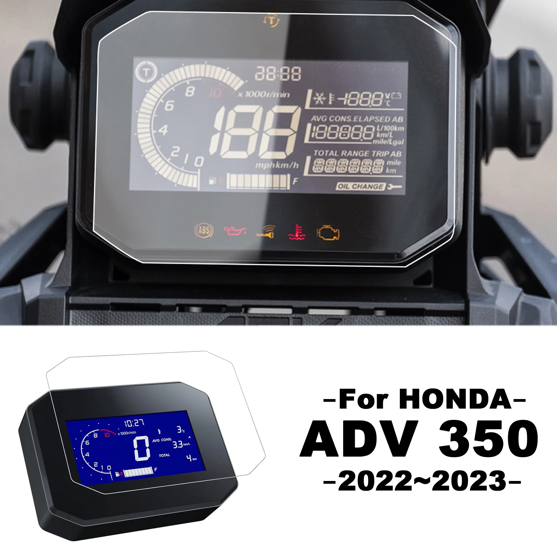 Motorcycle Dashboard Protection Accessories For Honda ADV-350 ADV 350 20... - £11.65 GBP+