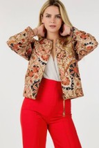 Women&#39;s Zip Up Multi Print Jacket - $113.50