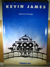 ZOOKEEPER-KEVIN JAMES-48X72 Vinyl POSTER-THEATER Original Nm - £69.05 GBP