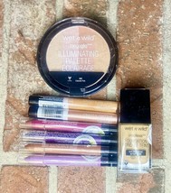 Wet N Wild 8pc Lot- Lipgloss-Eyeshadow-Foundation-Highlighter - $11.97