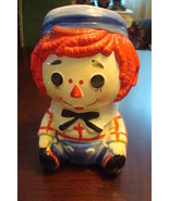 VTG  Rubens Ceramic Raggedy Andy Doll Toy Planter Vase 1976, 6&quot;  ORIGINA... - $52.94 CAD