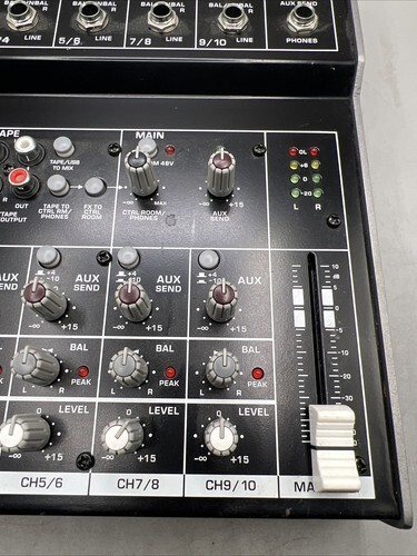 Monoprice Pro Audio Series 615810  10 Chanel Mixer With USB Item image 4