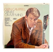 Glen Campbell Gentle On My Mind Vinyl Record 1960 33 12&quot; Vintage VRE7 - £19.74 GBP
