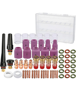 63PCS TIG Welding Torch Accessories Kit Nozzle Collets Body Stubb Stubby... - $1,185.68 MXN