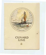 Cunard Line R M S Laconia Personalized Dinner Menu 1926 - £24.92 GBP