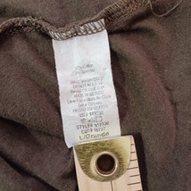 Fashion Nova EMPIRE STATE Women's Brown Cotton Blend Long Sleeve T-Shirt Size L image 5