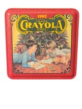 Vintage 1992 Crayola Collectible Holiday Tin Empty - £7.65 GBP