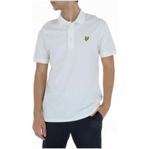 Lyle &amp; Scott Men Polo White Designer Shirt Logo 2025 Collection - $1,549.80 MXN