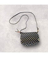 Vera Bradley Alpine Black Purse Bag w Adjustable Strap. Black Floral. 7.... - $246.97 MXN