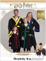 Simplicity Sewing Pattern 9022 10366 Robes Unisex Child 4-16 Adult XS-XL - £7.17 GBP