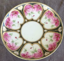 Beautiful Antique Bone China Saucer - VGC - GORGEOUS - GOLD OVERLAY - CO... - £7.83 GBP