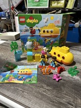 Lego Duplo Town Submarine Adventure 10910 Building Kit Complete Ages 2+ Retired - £27.08 GBP