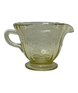 Vtg Federal Depression Glass Amber Madrid Yellow 1932-39 CREAMER        ... - $21.79 CAD