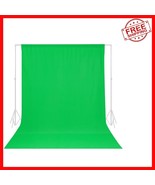 Professional Grade 7x10 FT Green Screen Backdrop - Ideal for Studios or ... - $627.23 MXN
