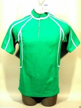 Rugby T Shirt/Jersey Green/White Boys Short Sleeved Barbarians Polo S-Tec - £8.63 GBP