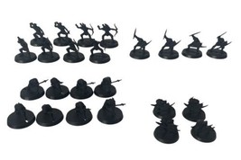 24x LotR Moria Goblin Army Miniatures, Black Primed, Games Workshop 2005 - EUC - $38.65
