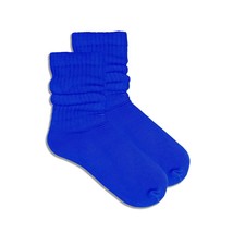 Royal Blue Slouch Socks (Adult Medium) - £4.26 GBP