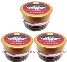 ( Lot 3 ) S.Luxury CHERRY BLOSSOM Body Scrub ( 8oz/227gm Each ) BRAND NEW - $24.74