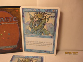 2001 Magic the Gathering MTG card #66: Coral Merfolk - $1.00