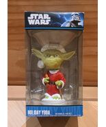 Star Wars Holiday Yoda Funko Bobble Head Figure 2010 Santa Outfit Sealed - $263.21 MXN