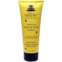 The Naked Bee Lavender Beeswax Absolute Hand &amp; Body Lotion 200ml/6.7oz - £16.73 GBP