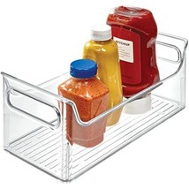 iDesign 72530 Fridge Plastic Storage Organizer Bin with Handles, Clear C... - $25.34