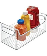 iDesign 72530 Fridge Plastic Storage Organizer Bin with Handles, Clear C... - £20.12 GBP